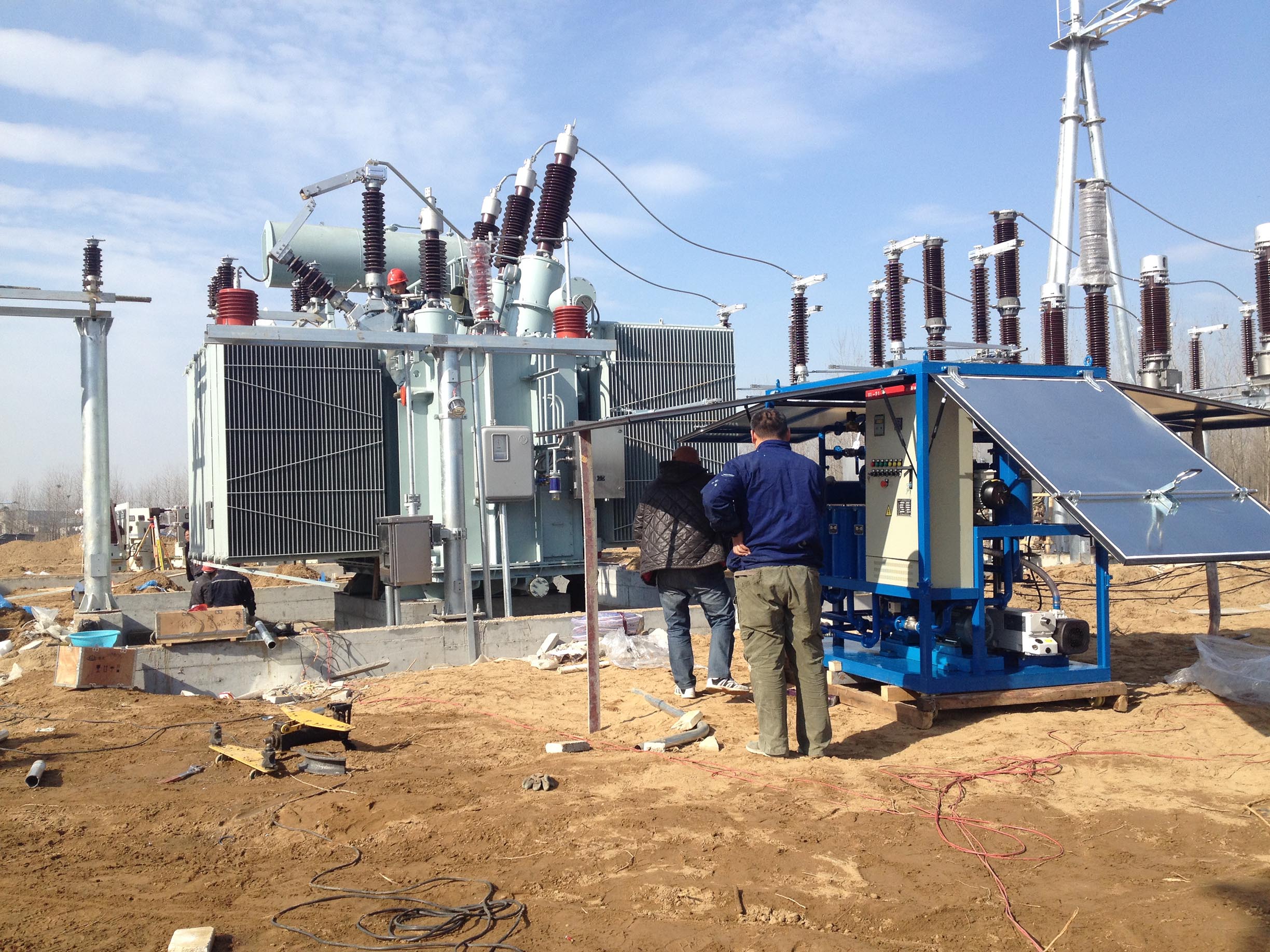 水電站在線濾油機(jī)