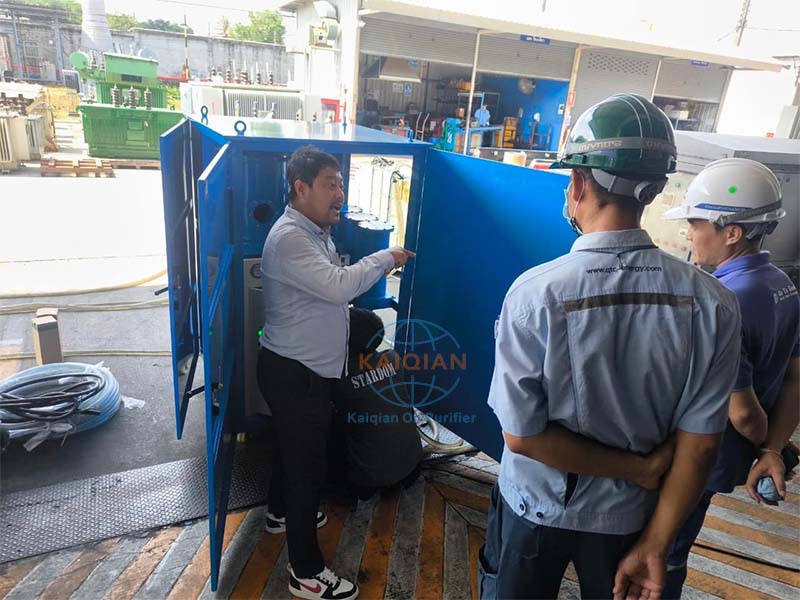 國際濾油機現場調試安裝全流程深度解析